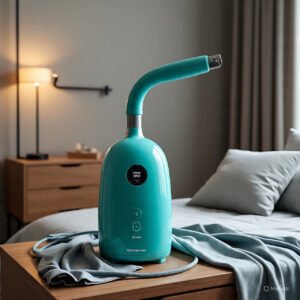 OGHom Steamer for Clothes – Handheld Garment Steamer (Teal)
