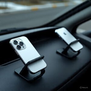 2-Pack Vacuum Suction Magnetic Phone Holder for Car – 360° Rotation