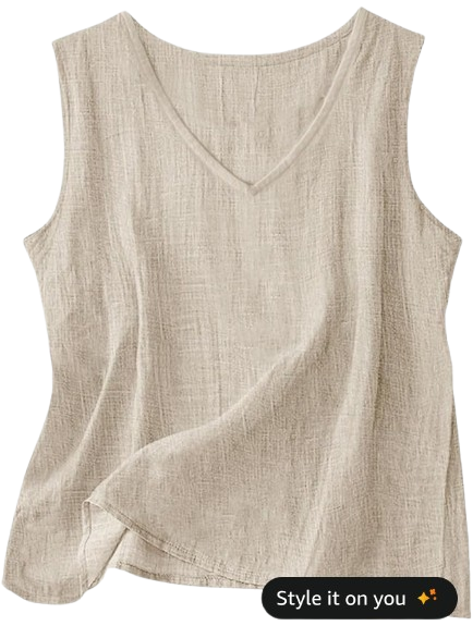 Linen Tank Top