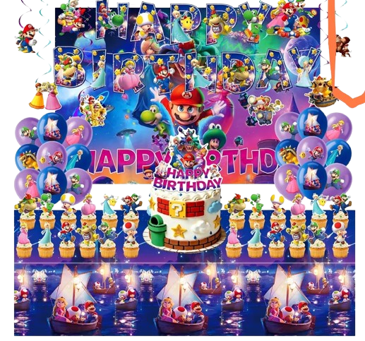 Super mario Decorations
