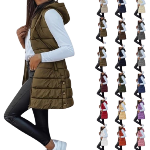 Long puffer Vest